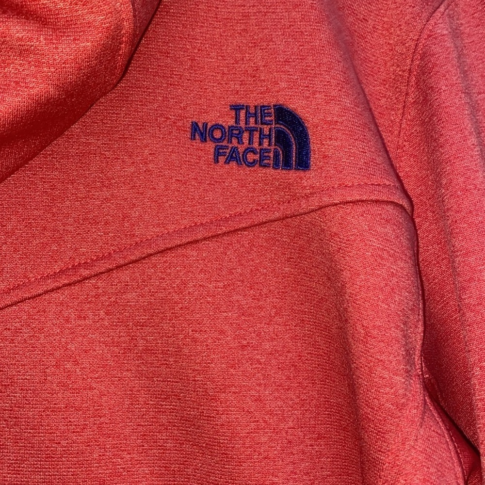 The North Face Women’s Orange Full Zip Hoodie Jacket Size Medium - Picture 14 of 14